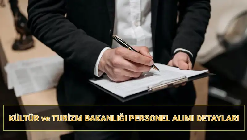 Kültür ve Turizm Bakanlığı 130 Sözleşmeli Personel Alımı için İlk Adımlar