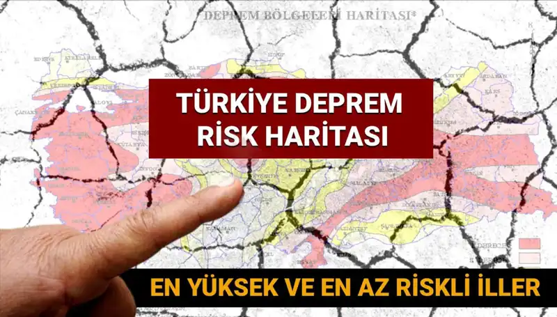 Türkiye'nin 2025 Deprem Riski Haritası: Hangi Şehirler Tehlikede?