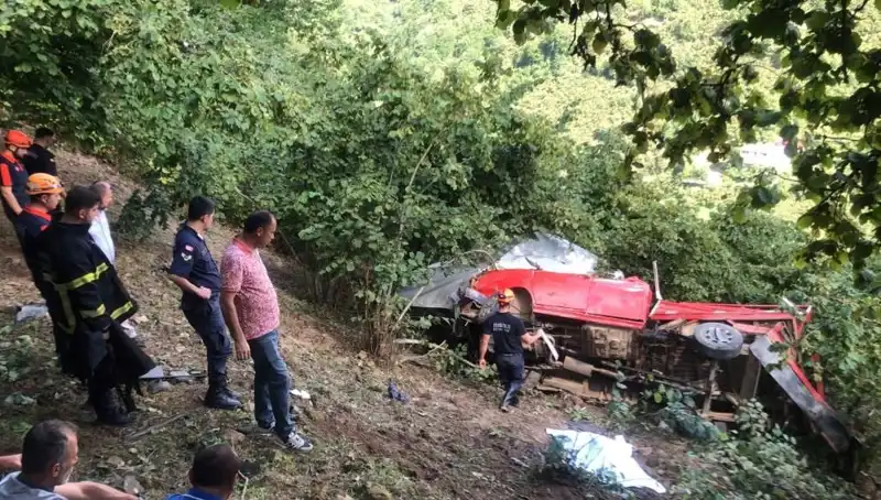 Fındık İşçilerini Taşıyan Araç Şarampole Yuvarlandı: Facia Hakkında Tüm Detaylar