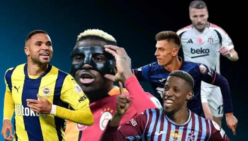 Süper Lig'de Gol Krallığı Savaşı: Osimhen, Banza ve En-Nesyri Kime Gülümseyecek?