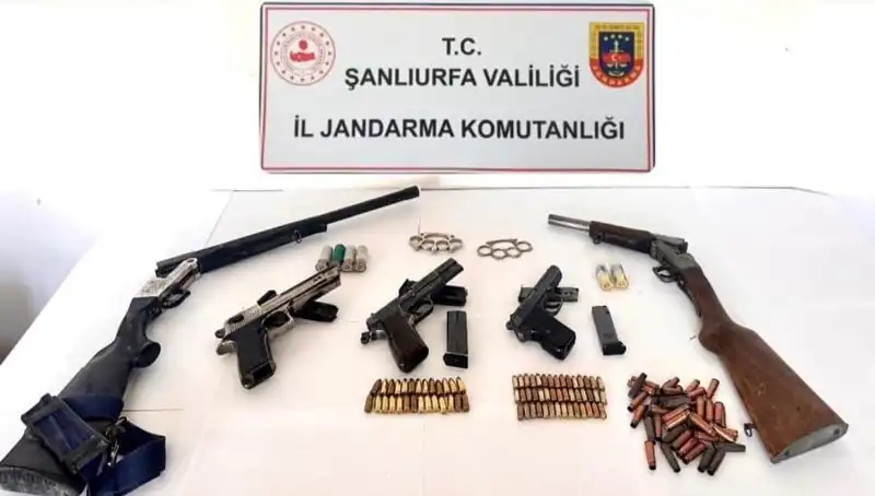 Şanlıurfa'da Ruhsatsız Silah Operasyonu: Çok Sayıda Tutuklama Gerçekleşti