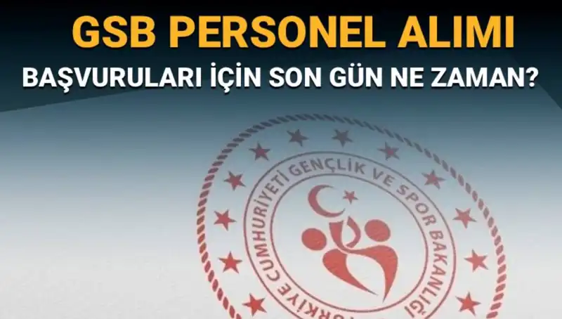 Gençlik ve Spor Bakanlığı, Personel Alımı İçin Son Tarih Belli Oldu!