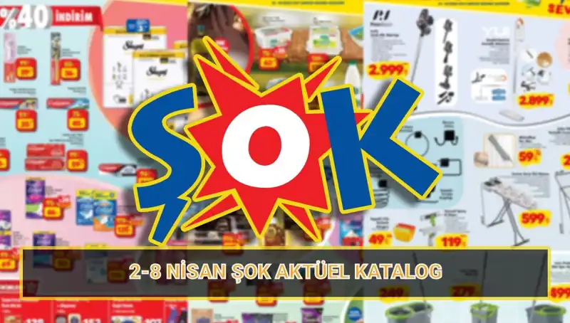 ŞOK 2-8 Nisan Kataloğu: Temizlik Ürünlerinde İndirim Fırtınası Geliyor!